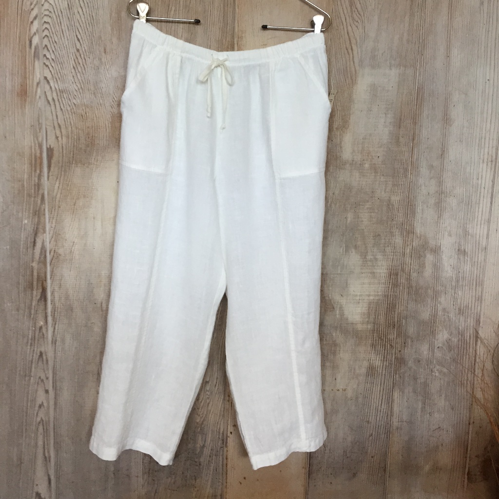 Hot Cotton Elastic Waist Pants M Nwt